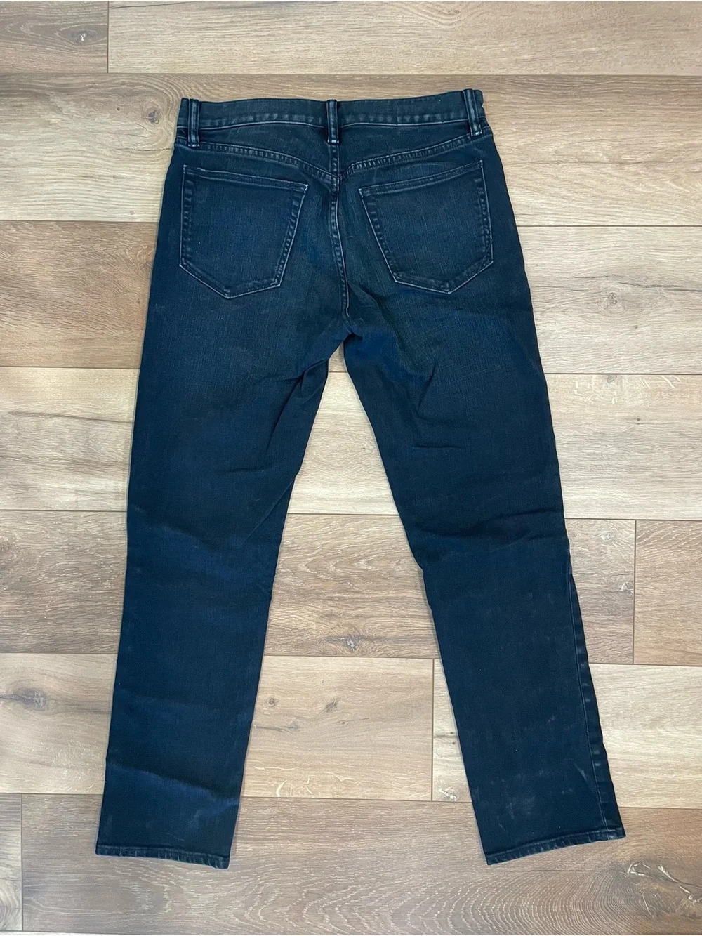 Men's Banana Republic Straight Fit Dark Blue Jeans
